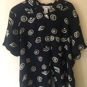 Vintage Rene Margo Collared Button Down